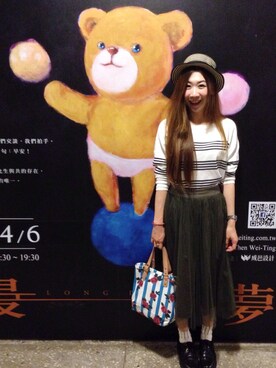 「JOYRICH」｜「アイテム（アナログ腕時計）」を使った、Zooeyさん（レディース・164cm）の春コーディネート