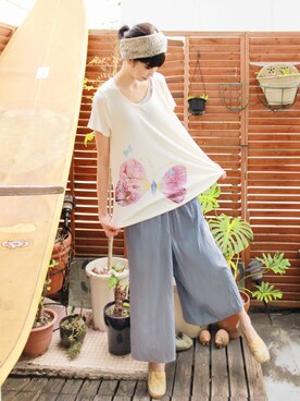 かもさんさんのコーディネート