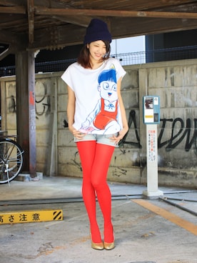 かもさんさんのコーディネート