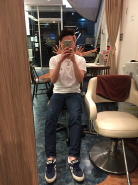 「santastic!」｜tatsuya matsumotoさん（メンズ・172cm）の夏コーディネート