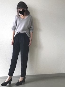 「Devinette」｜「アイテム（アクセサリー）」を使った、haru_kaiさん（レディース・160cm）の秋コーディネート