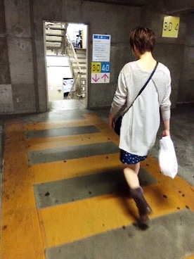 「SEE BY CHLOE（シーバイクロエ）のアイテム（ブーツ）」を使った、MASAKONさん（レディース・163cm）の秋コーディネート