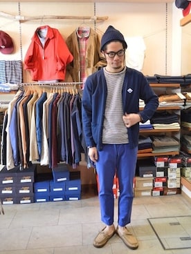 「9分丈」｜マスダさん（メンズ・170cm）の春コーディネート