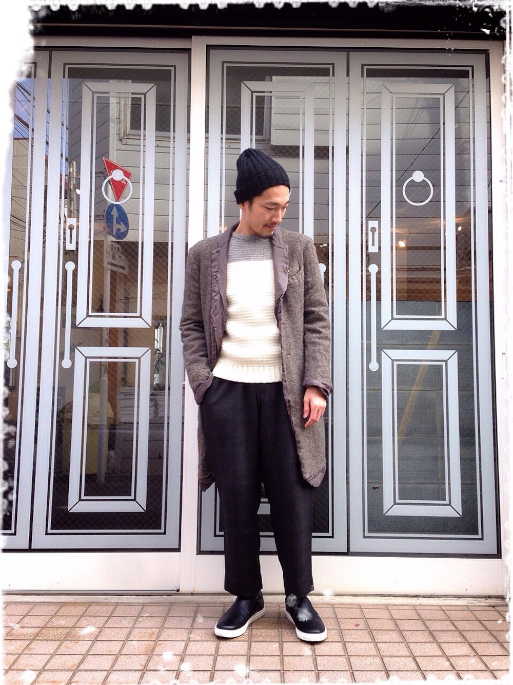 kolorのチェスターコートを使った人気ファッションコーディネート - WEAR