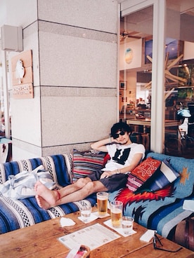 「アイテム（バッグ）」を使った、MiULiiR  / Tommyさん（メンズ・170cm・30代）の夏コーディネート