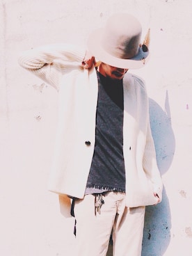 「モノトーン」｜MiULiiR  / Tommyさん（メンズ・170cm）の秋コーディネート