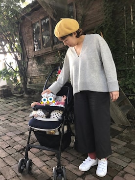 「Valeur（バルール）のアイテム」を使った、Hi6＿miさん（レディース・158cm）の秋コーディネート