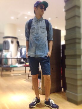 Di-tAさん（メンズ・183cm）の春コーディネート