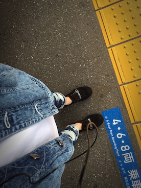 「SHAREEF（シャリーフ）のアイテム（デニムジャケット）」を使った、H.I.さん（メンズ・172cm）の夏コーディネート