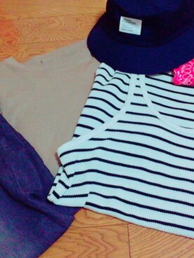 「RAGEBLUE（レイジブルー）の＜トレンドのロング丈＞ワッフルロングタンクトップ/719684（タンクトップ、ホワイト系）」を使った、..NoY..さん（メンズ・178cm）の夏コーディネート