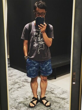 Shinyu Tanakaさん（メンズ・173cm）の夏コーディネート