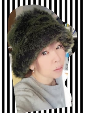 「ANNA SUI（アナスイ）のアイテム」を使った、miecoさん（レディース・153cm）の冬コーディネート