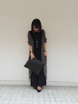 「Narcissus（ナルシス）のアイテム」を使った、Narcissus-japanさん（レディース・156cm）の秋コーディネート