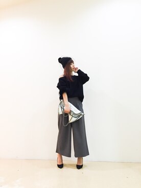 「【ACCESSORIES】（アクセサリーズ）のアイテム」を使った、Narcissus-japanさん（レディース・165cm）の秋コーディネート