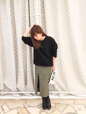 「Narcissus（ナルシス）のアイテム」を使った、Narcissus-japanさん（レディース・160cm）の秋コーディネート
