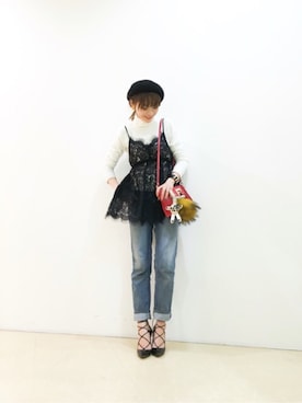 「ピンヒール」｜Narcissus-japanさん（レディース・160cm）の冬コーディネート