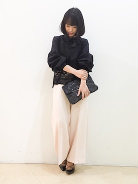 「Narcissus（ナルシス）のアイテム」を使った、Narcissus-japanさん（レディース・160cm）の春コーディネート