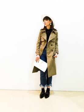 「coordinate」｜「アイテム（帽子）」を使った、Narcissus-japanさん（レディース・160cm）の春コーディネート