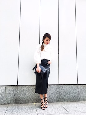 「Narcissus（ナルシス）のアイテム」を使った、Narcissus-japanさん（レディース・160cm）の春コーディネート