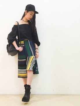 「Narcissus（ナルシス）のアイテム」を使った、Narcissus-japanさん（レディース・160cm）の春コーディネート