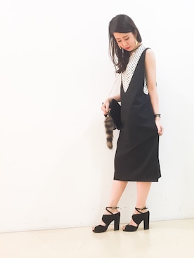 「アイテム（チャーム）」を使った、Narcissus-japanさん（レディース・160cm）の夏コーディネート