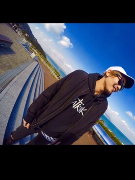 Shota Sugiyamaさん（メンズ・180cm）の冬コーディネート