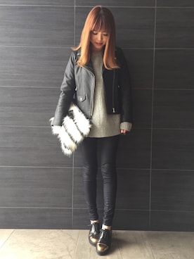 「coordinate」｜satocaさん（レディース・153cm）の冬コーディネート