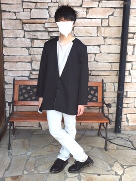 「connecter」｜くろさん（メンズ・175cm）の春コーディネート
