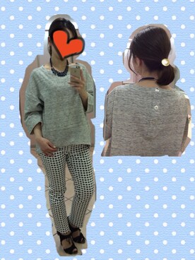 hnkさん（レディース・157cm）の春コーディネート