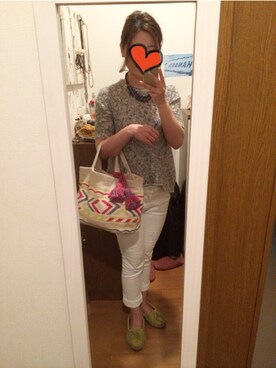 hnkさん（レディース・157cm）の春コーディネート