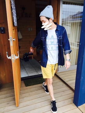 UNEさん（メンズ・173cm）の秋コーディネート