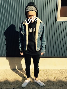 UNEさん（メンズ・173cm）の冬コーディネート