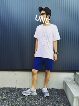 UNEさん(メンズ・173cm)の夏コーディネート