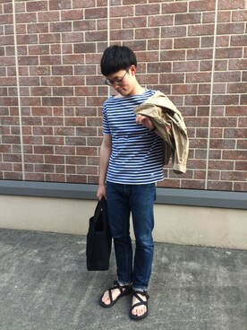 y.kurataさん（メンズ・170cm）の春コーディネート