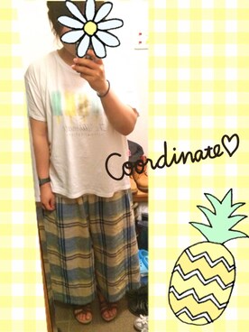 あやぺさん(レディース・154cm)の夏コーディネート