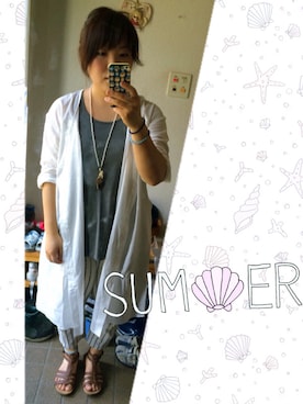 あやぺさん（レディース・154cm）の夏コーディネート