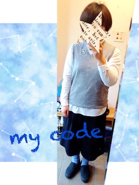 あやぺさん（レディース・154cm）の秋コーディネート