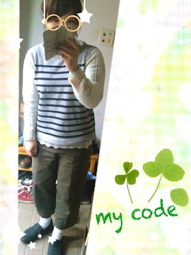 あやぺさん(レディース・154cm)の冬コーディネート