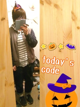 あやぺさん（レディース・154cm）の秋コーディネート