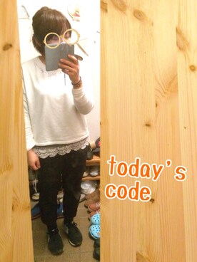 あやぺさん（レディース・154cm）の秋コーディネート