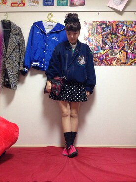 CHERRYさん(レディース・153cm)の冬コーディネート