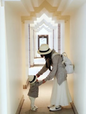 memimemimiさん（キッズ・70cm）の春コーディネート