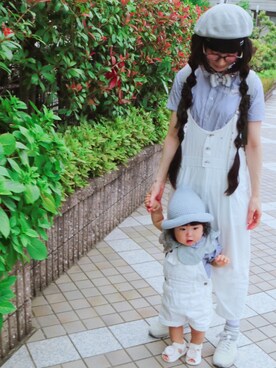 memimemimiさん(キッズ・70cm)の夏コーディネート