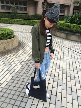 「ootd」｜RAINBOWSHOPさん（レディース・158cm）の春コーディネート