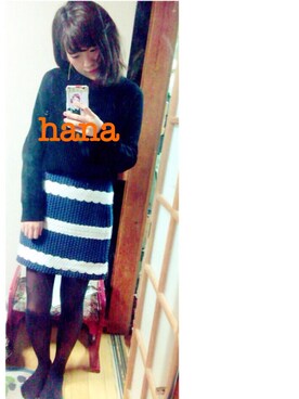 「Lara&Heart（ララアンドハート）のアイテム」を使った、hanaさん（レディース・162cm）の冬コーディネート