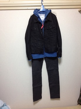 「Apply（アプリー）のアイテム」を使った、アルトさん（メンズ・165cm）の秋コーディネート