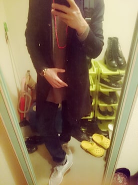 「テラードジャケット #カットソー #カーキ」｜✂徳重 秀哉✂さん（メンズ・167cm）の秋コーディネート