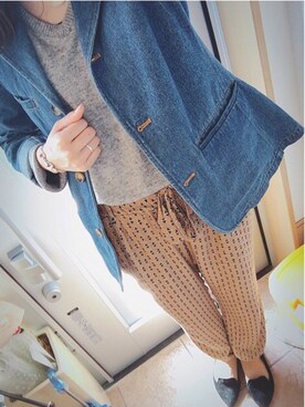 NARUさん（レディース・158cm）の春コーディネート