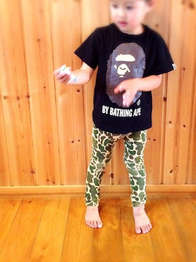 A BATHING APE・アベイシングエイプ◇KIDSトップス BAPE KIDS