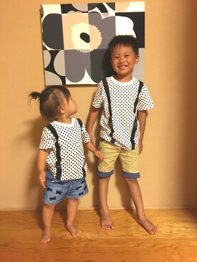 hmyさん(キッズ・110cm)の秋コーディネート